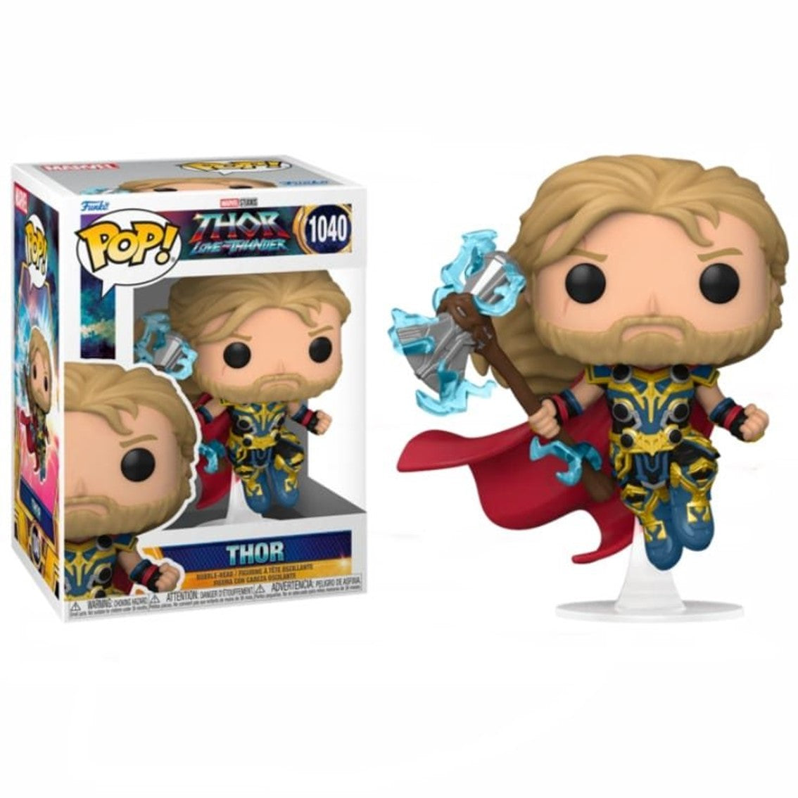 Funko Pop Thor: Love & Thunder - Figura de Vinilo 9 cm