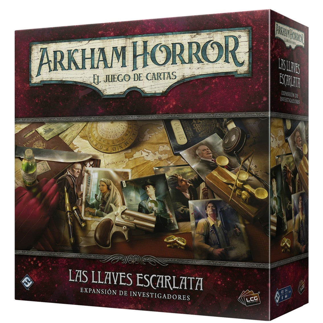 Expansión Investigadores: Las Llaves Escarlata para Arkham Horror