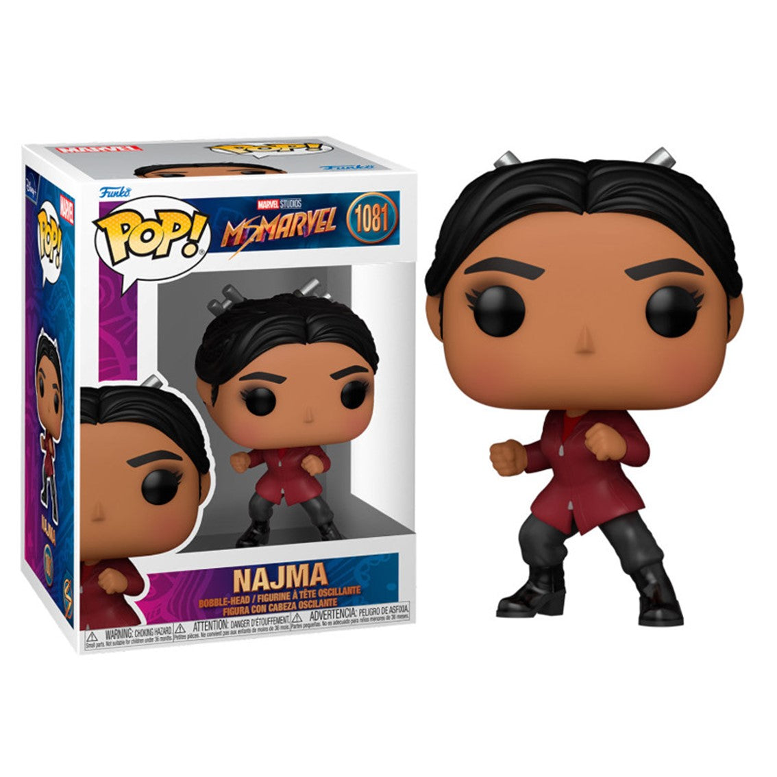 Figura Funko Pop Marvel Najma - 9 cm - My Hero Academia