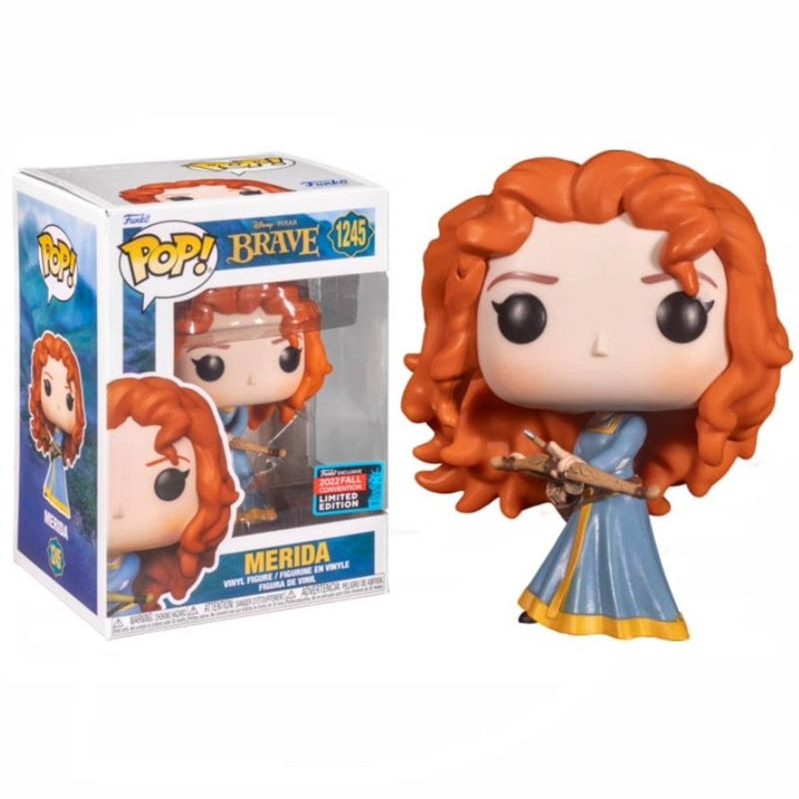 Funko Pop Disney Brave - Mérida con Vestido Exclusivo 9 cm