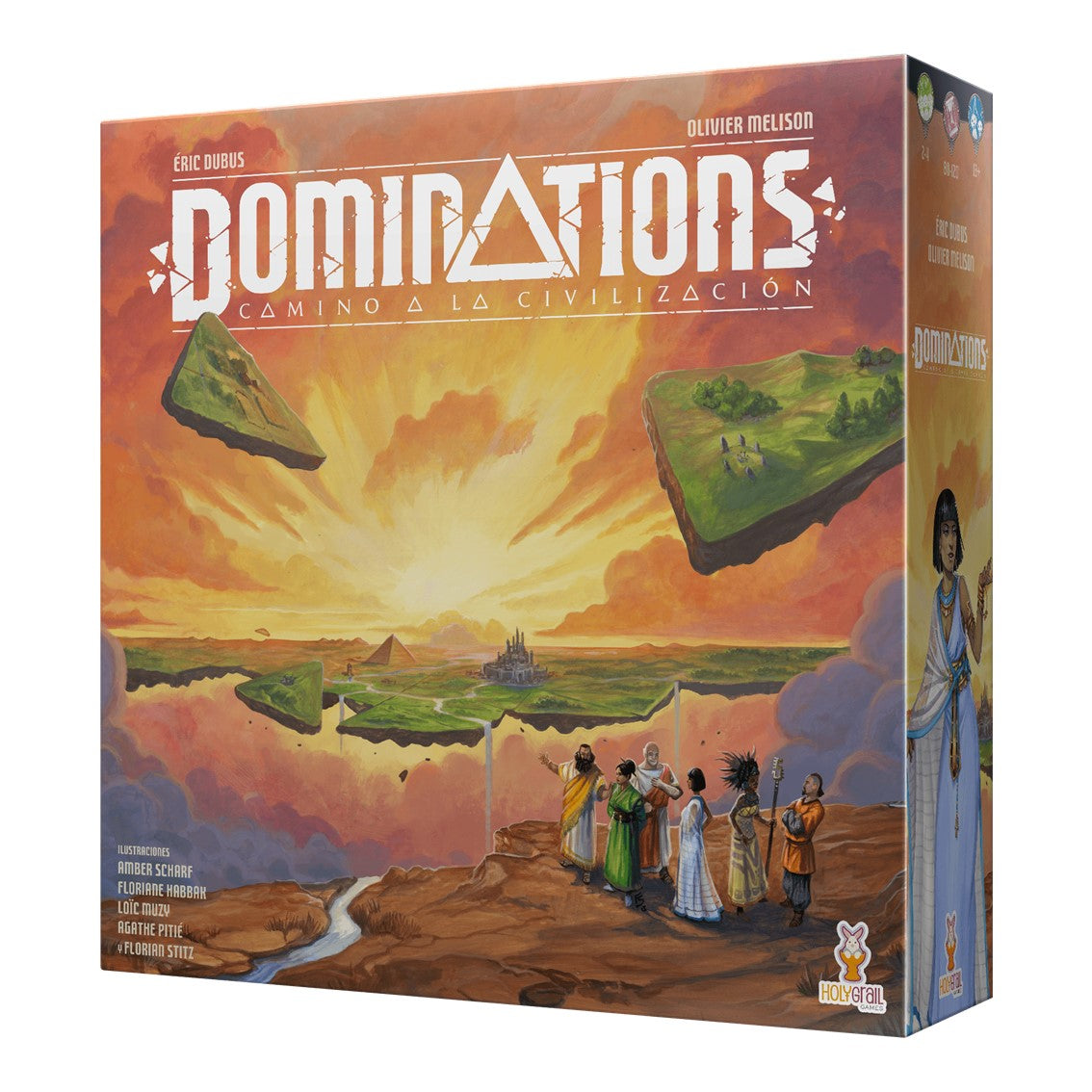 Dominator: La Ascensión de Civilizaciones - Juego de mesa (+13 años) (Inglés)