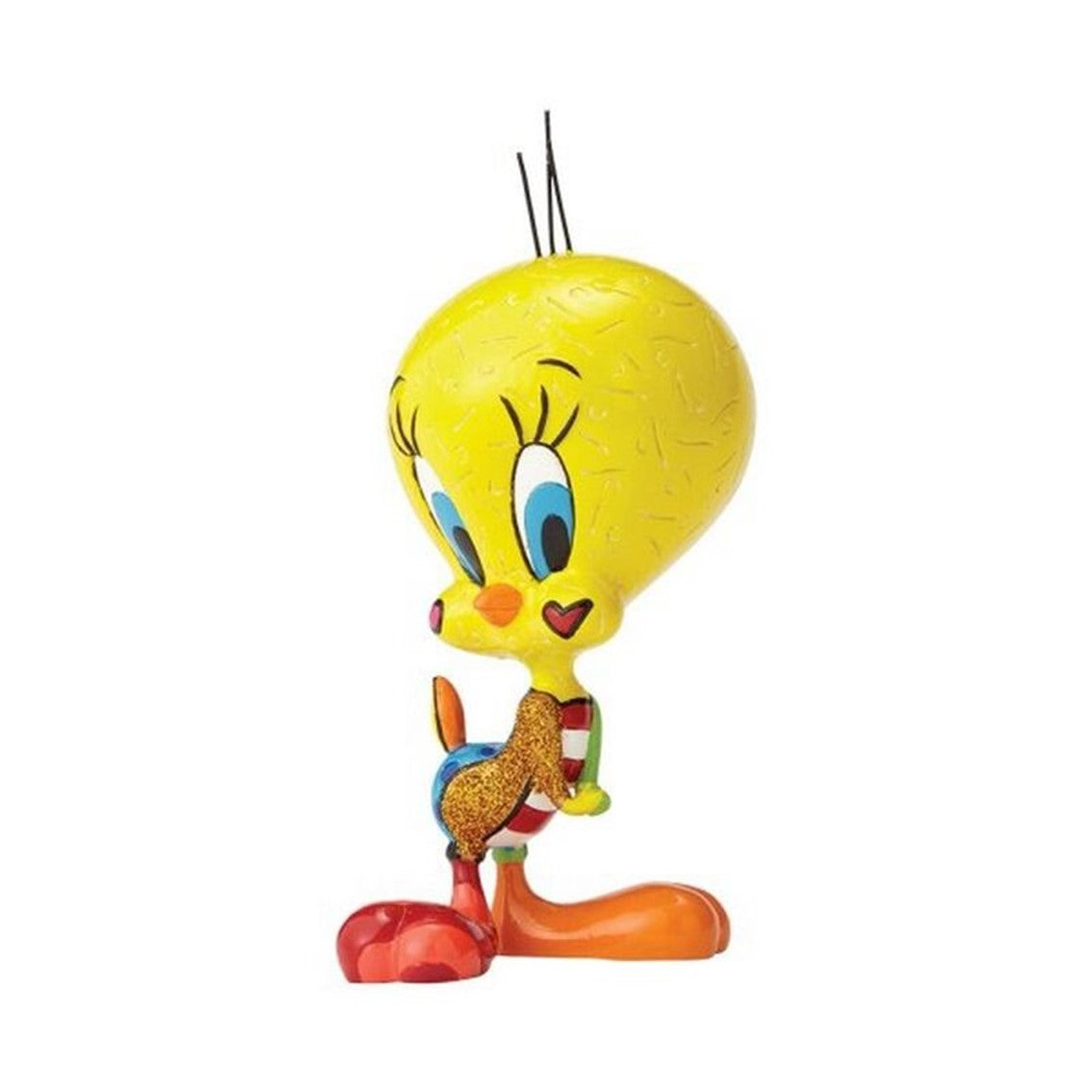 Figura Decorativa Piolín de Looney Tunes - ENESCO, 14 cm, Tallada a Mano