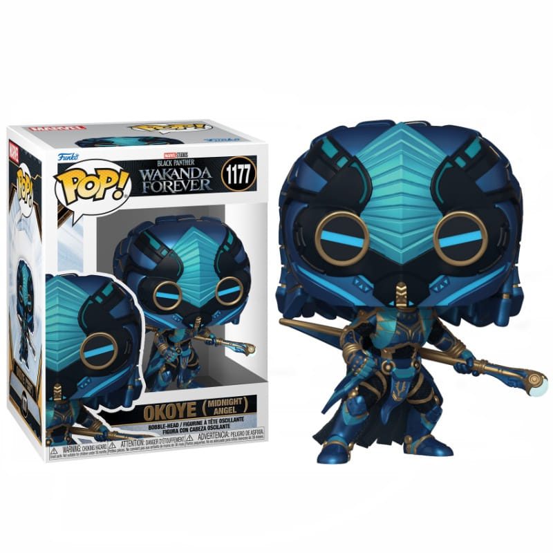 Funko Pop Marvel: Okoye Midnight Angel - Black Panther Wakanda Forever