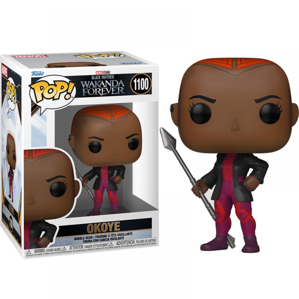 Funko Pop Marvel: Okoye de Black Panther - Wakanda Forever (9 cm)