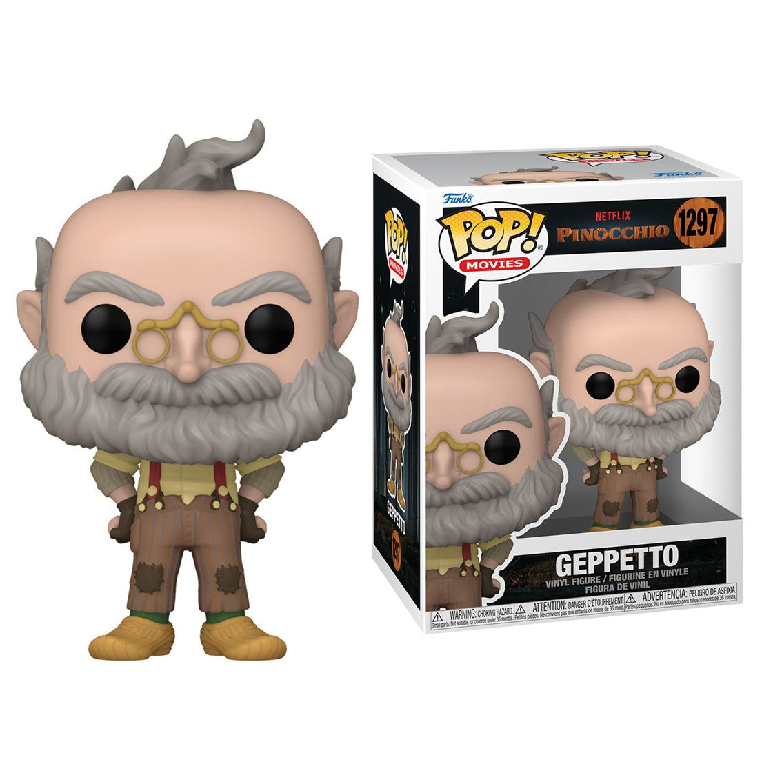 Funko Pop Geppetto de Pinocho - Colección 67386