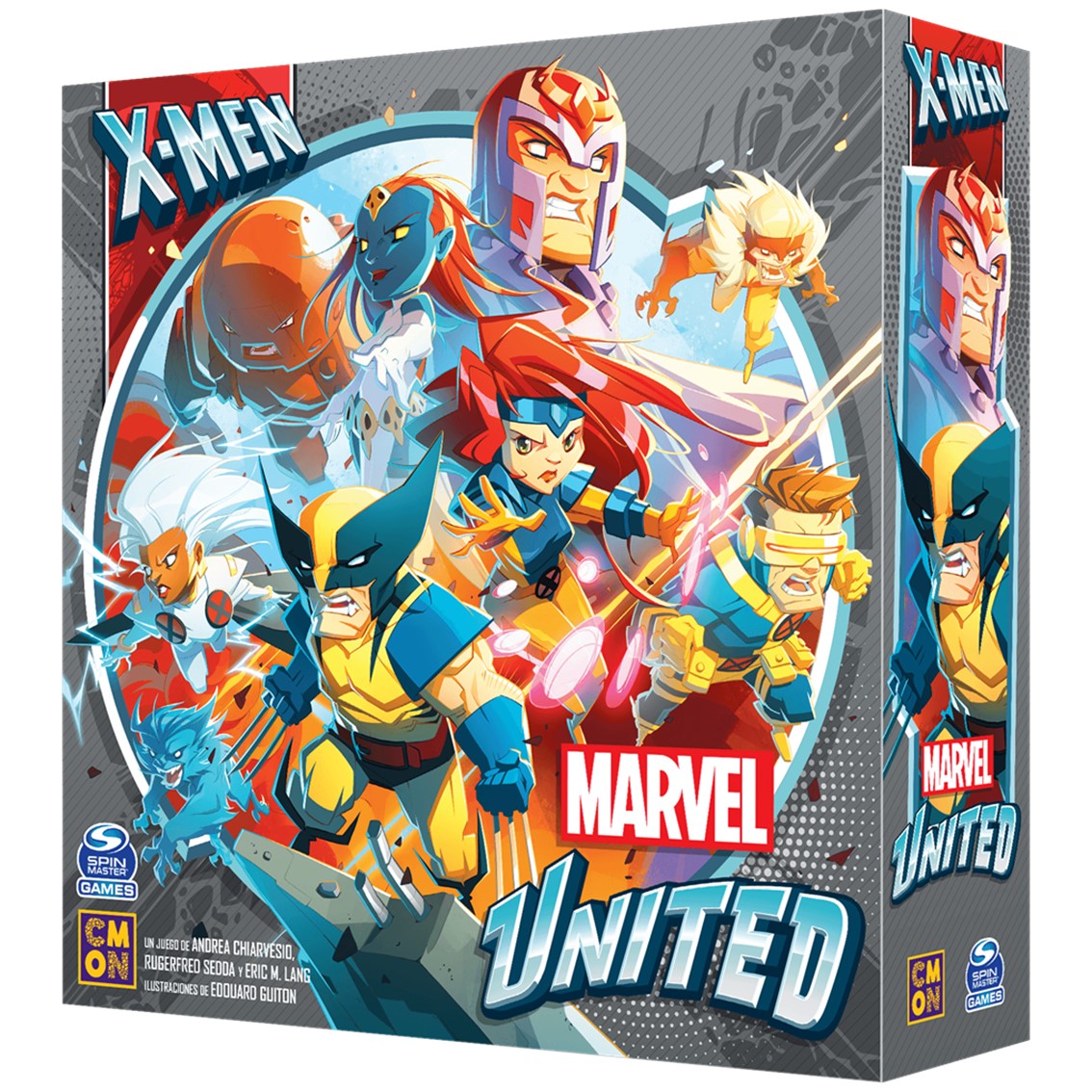 Marvel United: X-Men - Juego de Mesa Estratégico para 1 a 5 Jugadores