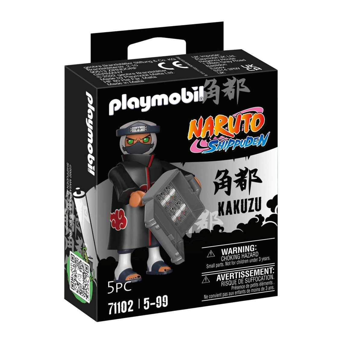Playmobil Naruto Shippuden: Figura de Kakuzu con Accesorios
