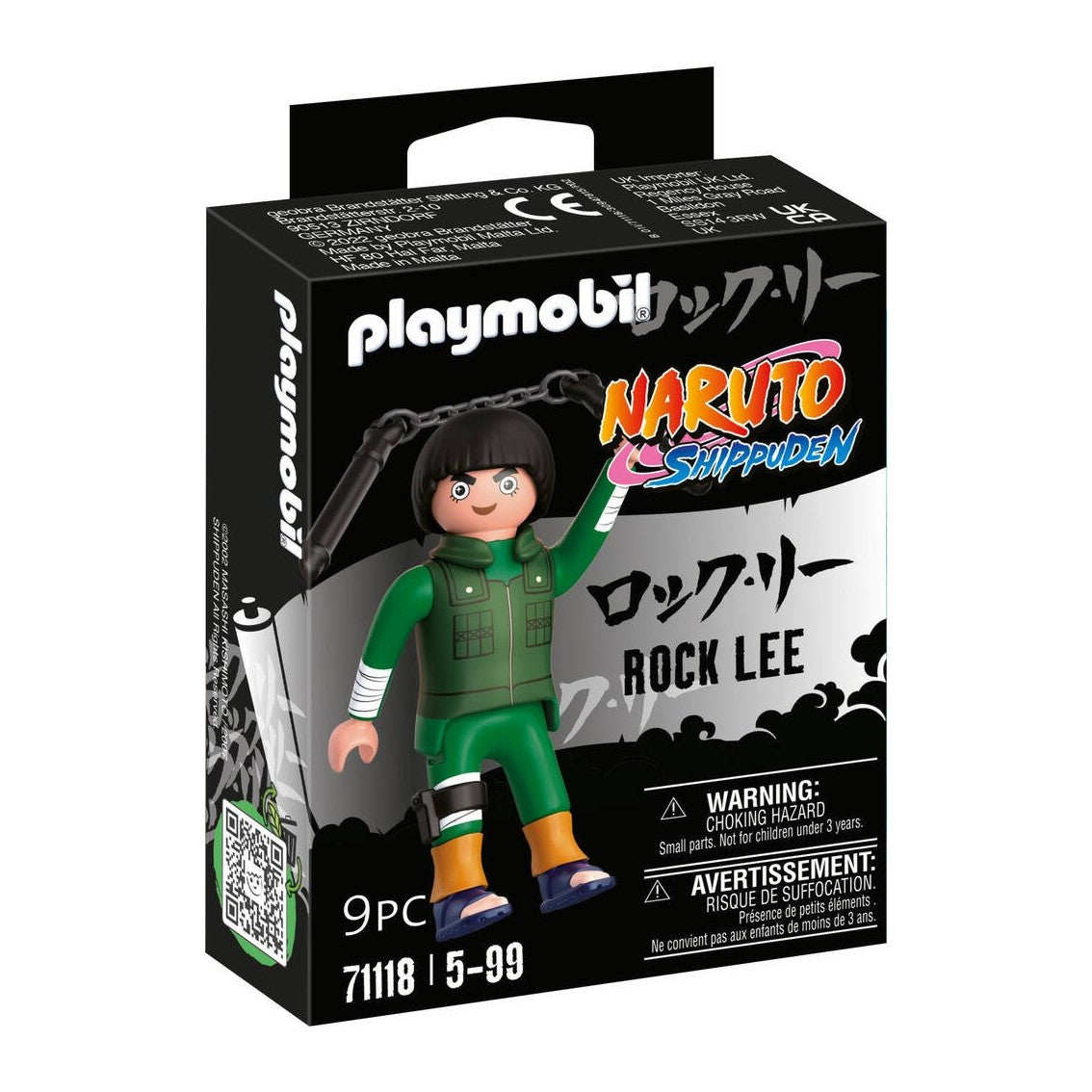 Figura Playmobil Naruto Shippuden - Rock Lee 7,5 cm
