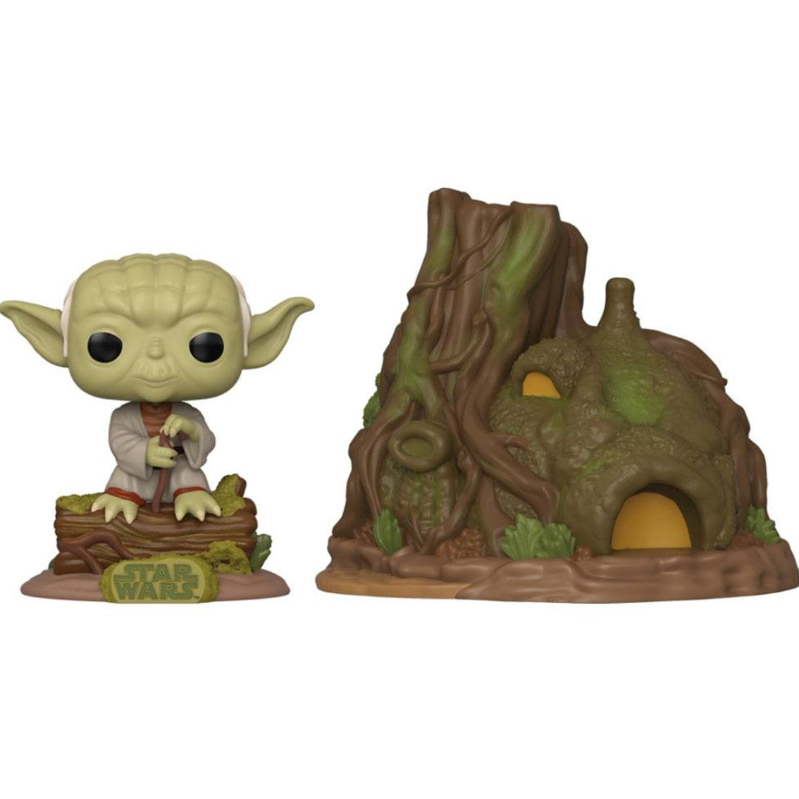 Funko Pop Deluxe Star Wars: Cabaña de Yoda - 40º Aniversario