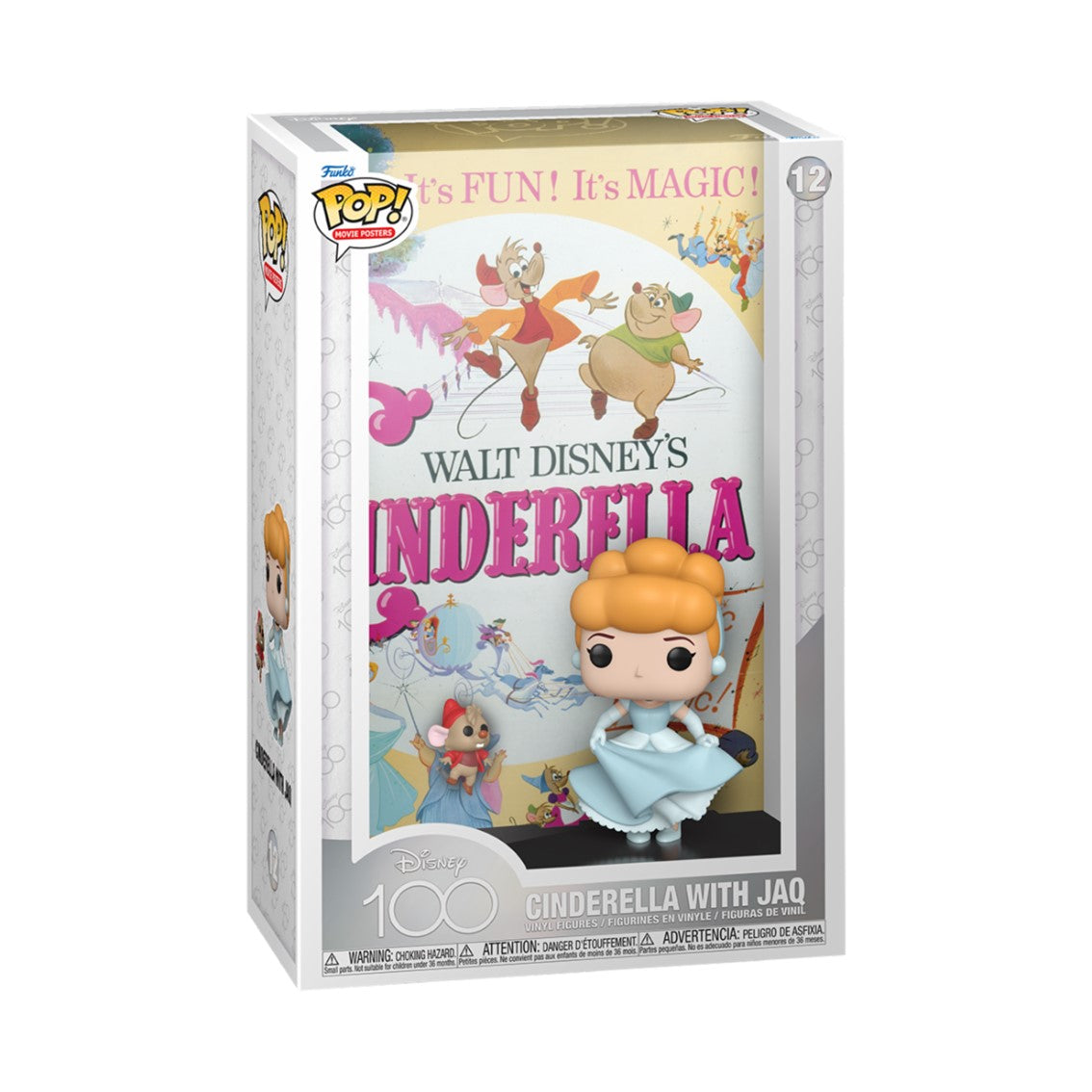 Funko Pop Disney Cenicienta - Figura de Vinilo 9 cm con Caja Original