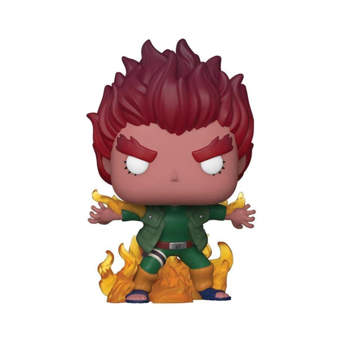 Figura de Vinilo Funko Pop Might Guy 8 Puertas - Naruto Shippuden (Brilla en la Oscuridad)