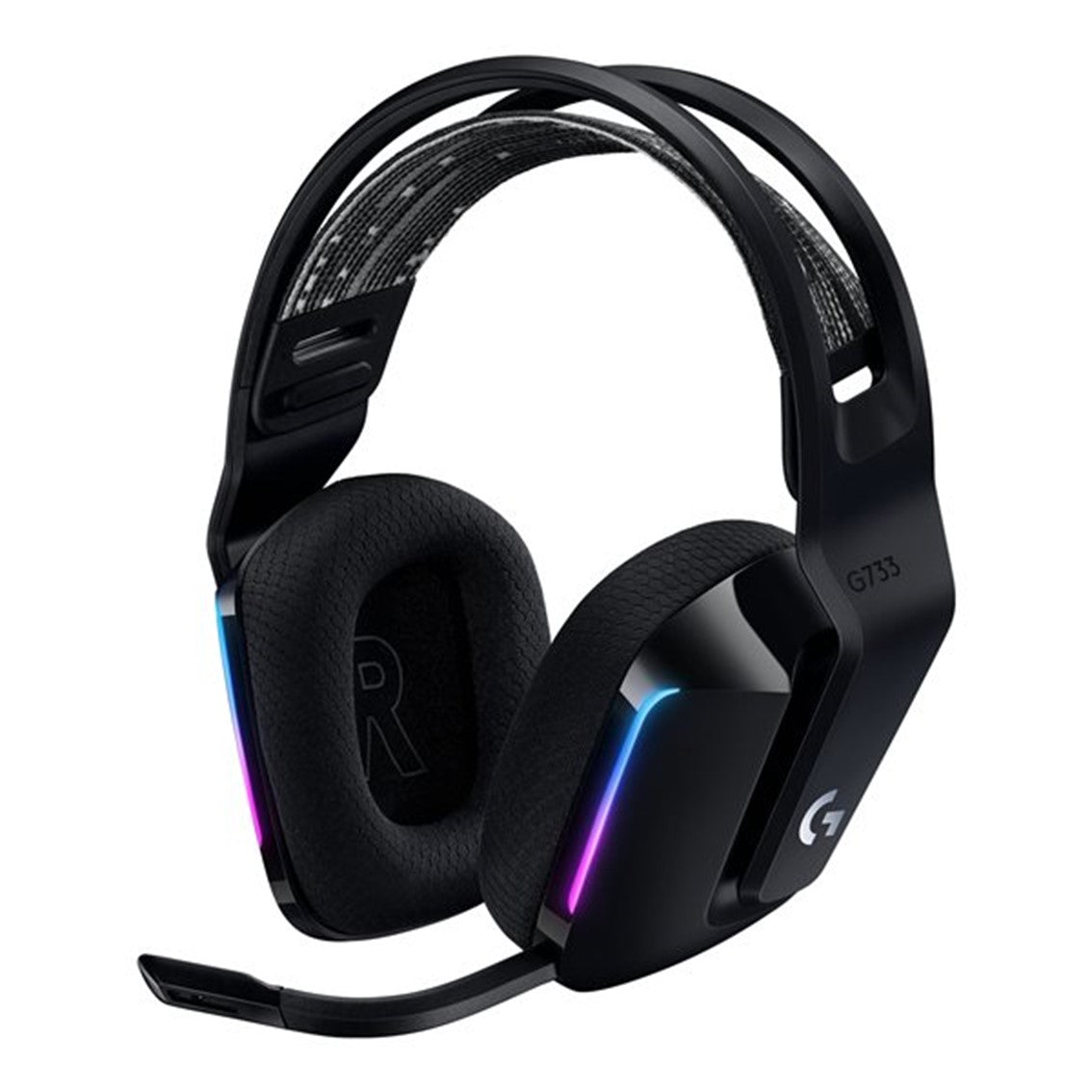 Auriculares Logitech G733 Wireless Gaming con Micrófono - Negro