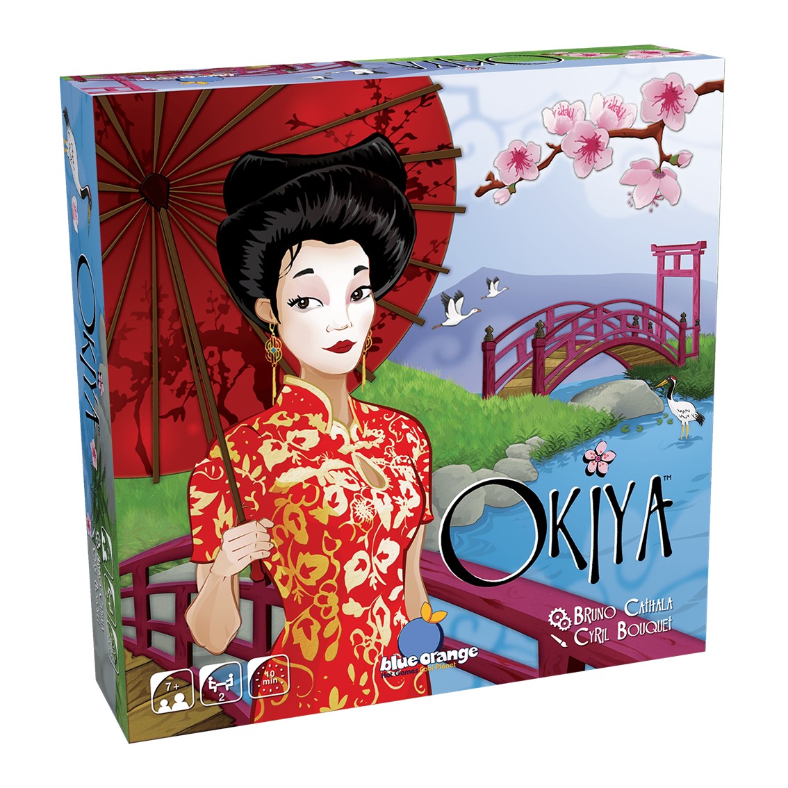 Juego de Mesa Okiya - Blue Orange - 2 Jugadores - Edad Recomendada 8 Años