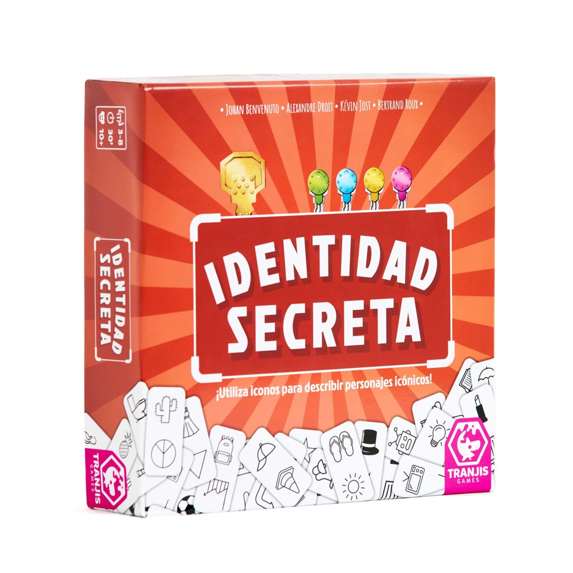 Juego de Mesa Identidad Secreta: Adivina el Personaje Oculto