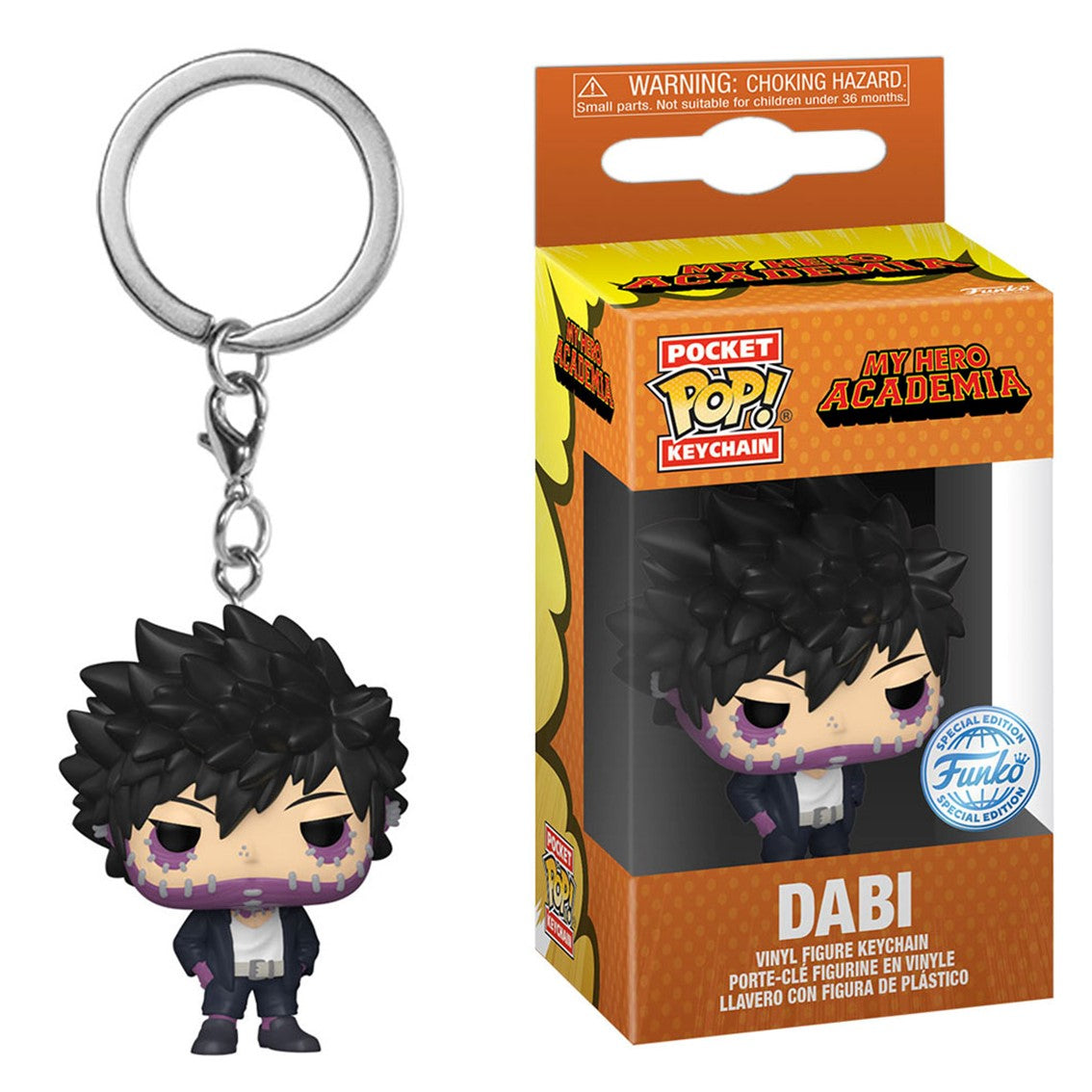 Llavero Funko Pop Dabi (Hideout) - My Hero Academia