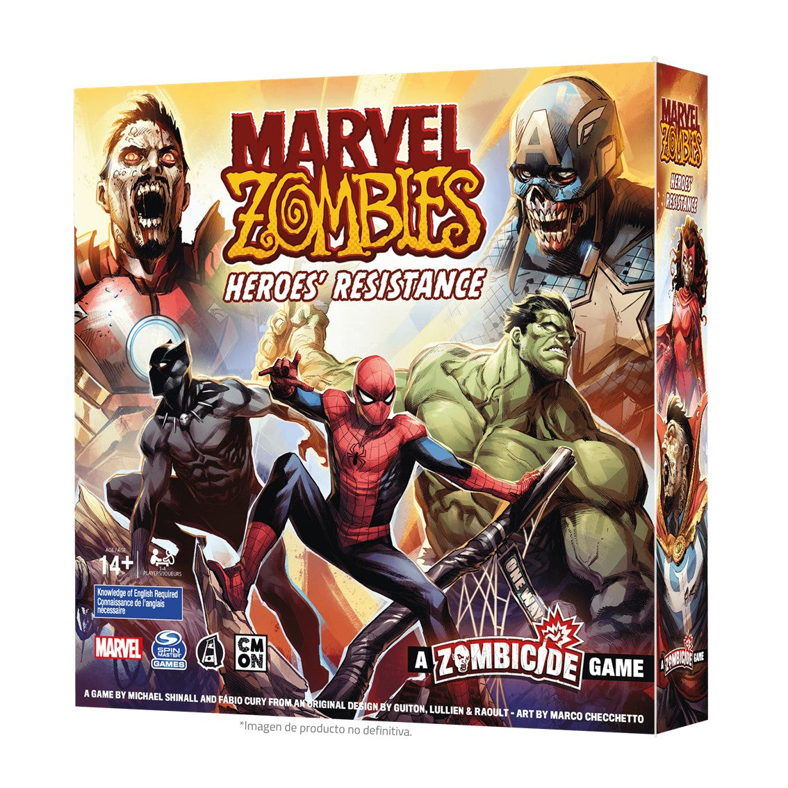 Marvel Zombies: Heroes' Resistance - Juego de mesa (+14 años) (Español)