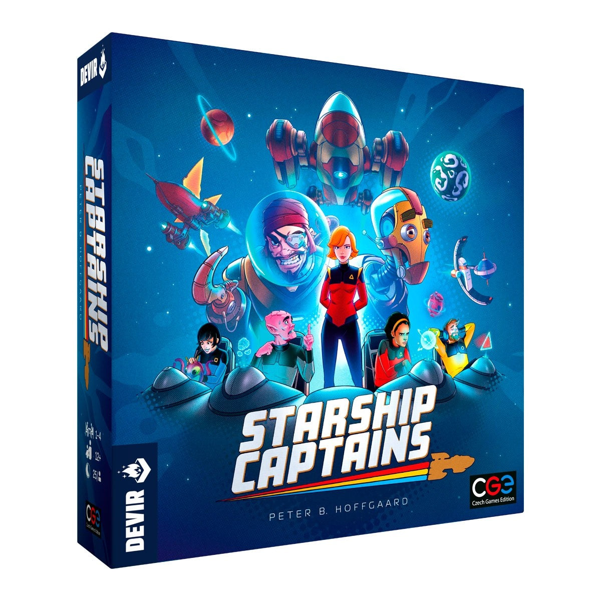 Starship Captains - Juego de mesa (+12 años)