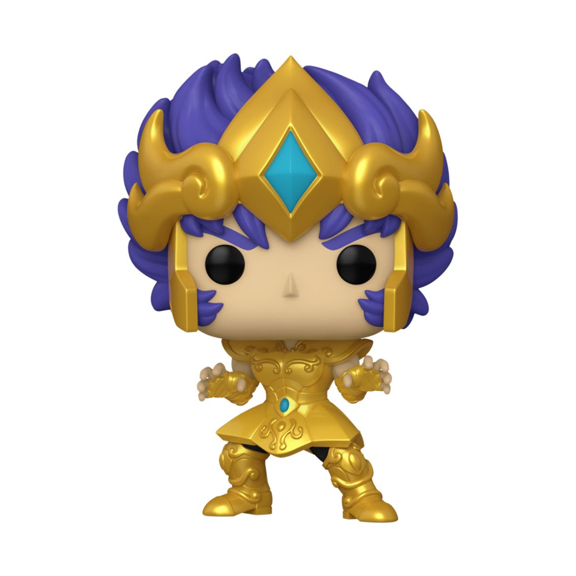 Funko Pop Gold Leo Ikki - Saint Seiya Caballeros del Zodiaco 9 cm