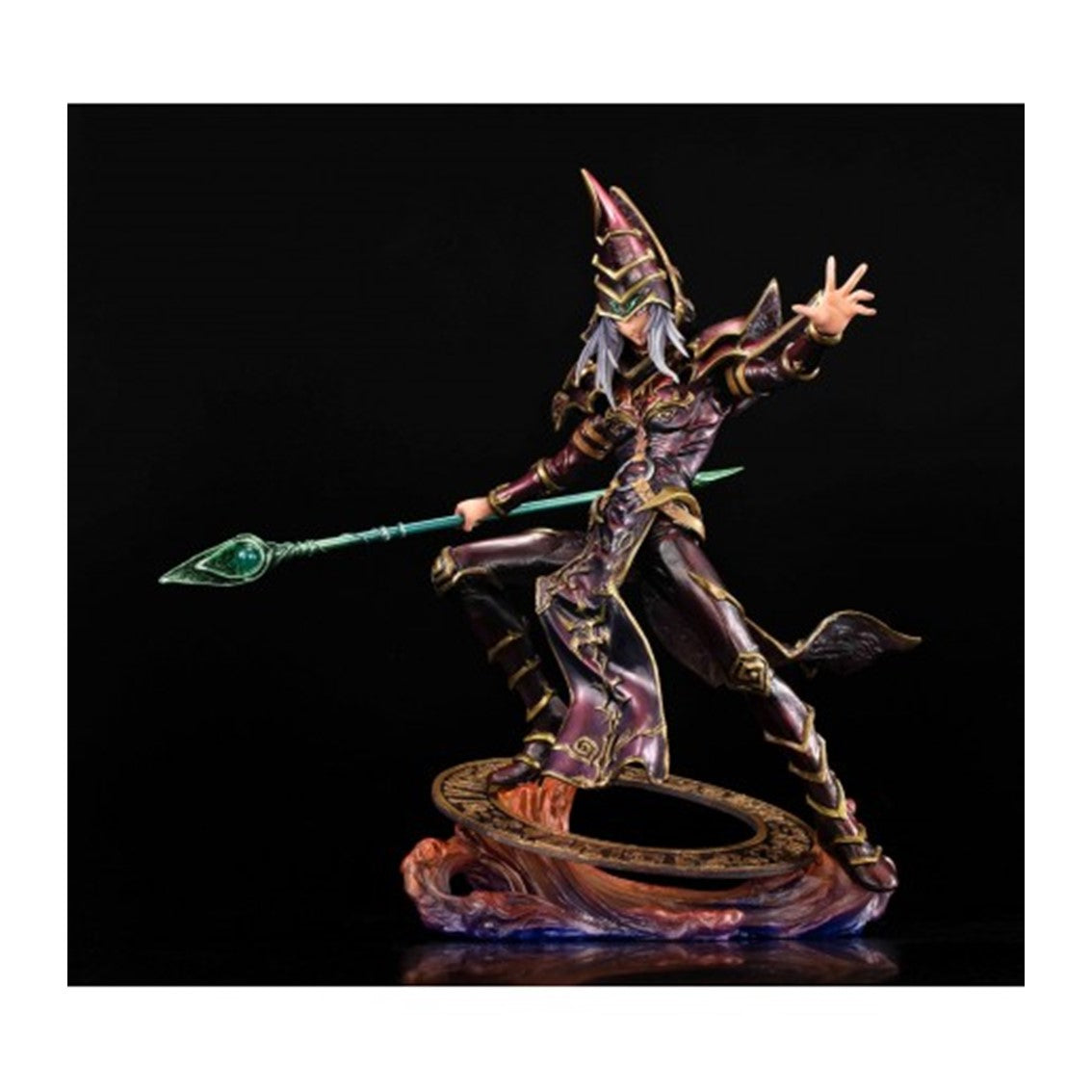 Figura Black Magician de Megahouse - Yu-Gi-Oh! Duel Monsters