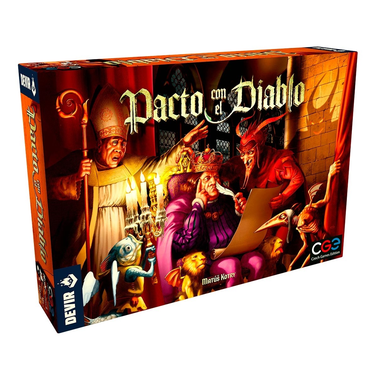 Pacto con el Diablo - Juego de mesa (+14 años)