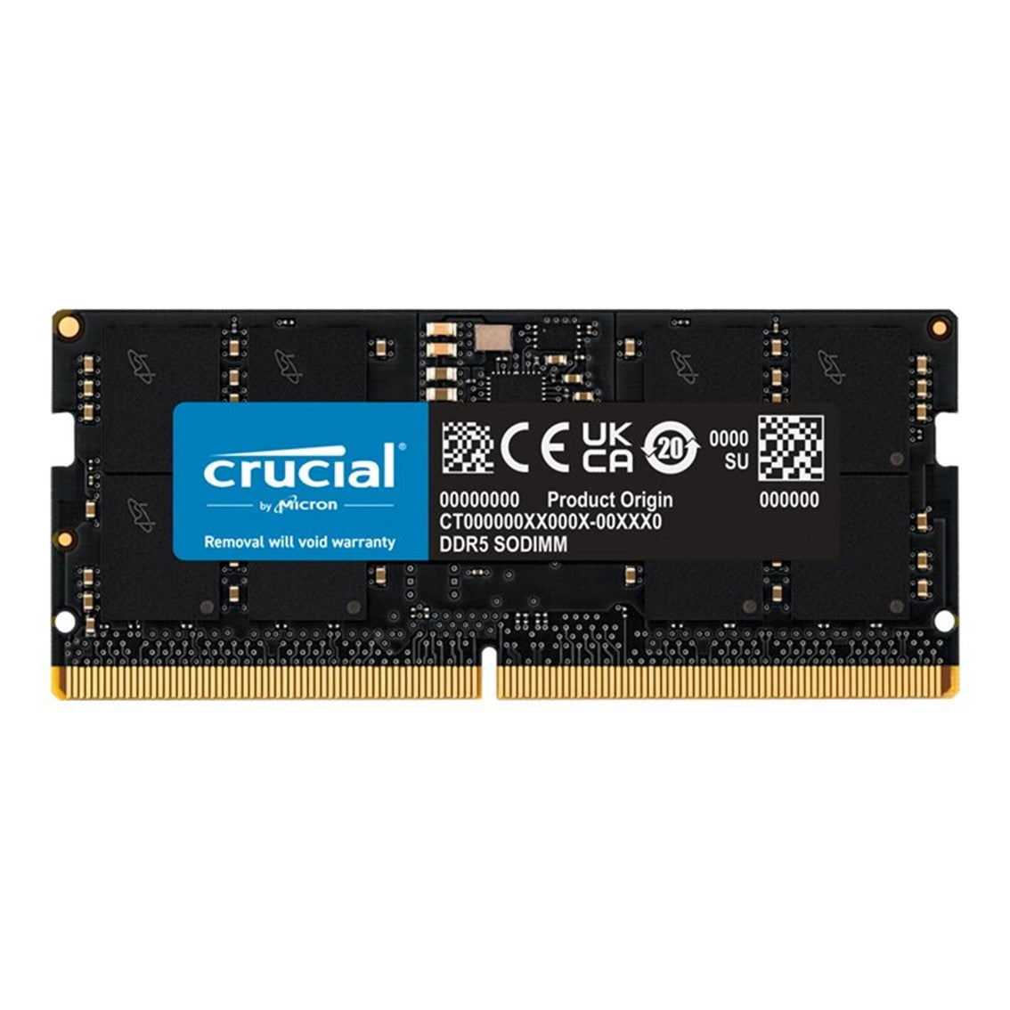 Memoria RAM DDR5 16GB Crucial SO-DIMM 5600MHz CL46