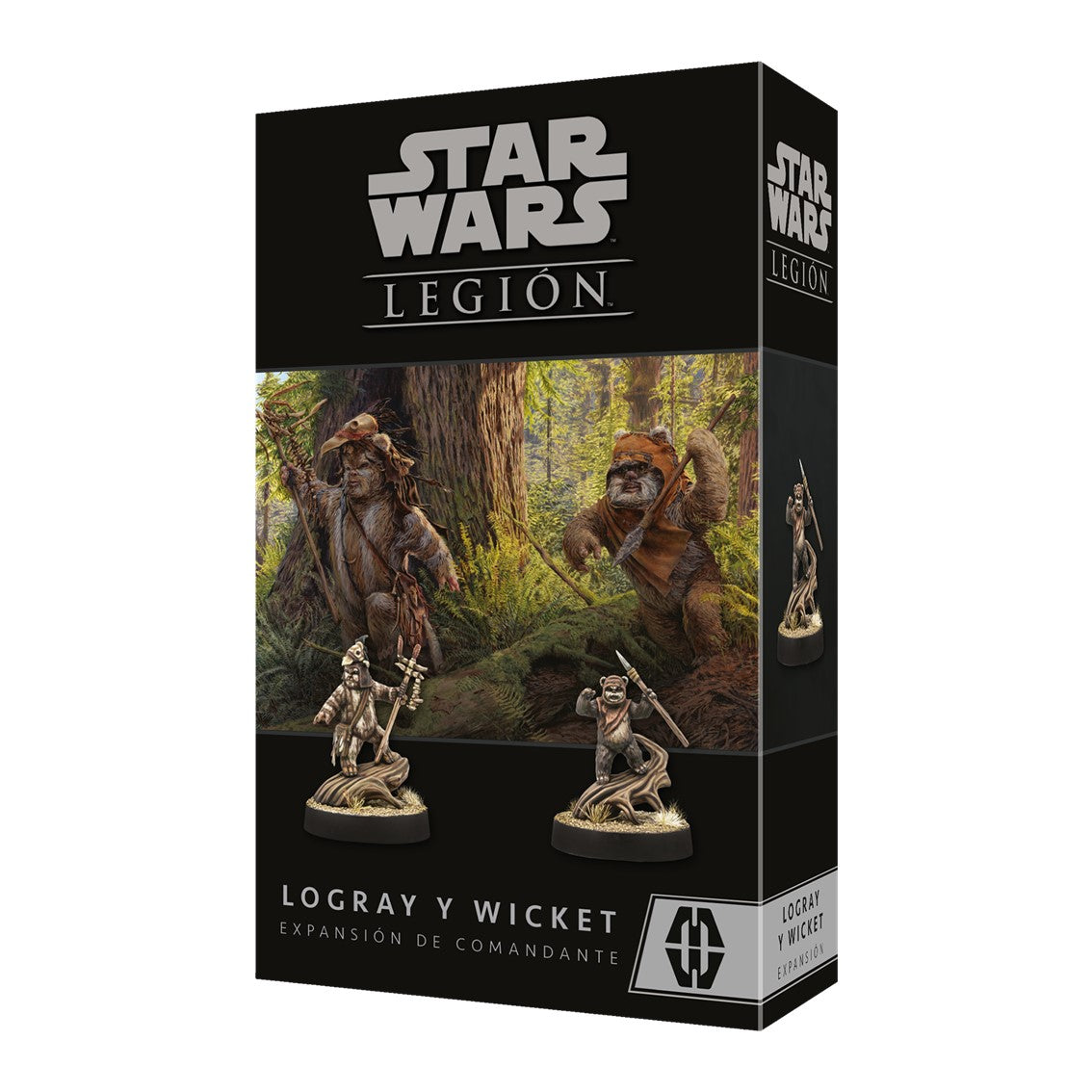 Star Wars Legión: Logray y Wicket - Juego de mesa (+14 años) (Español)