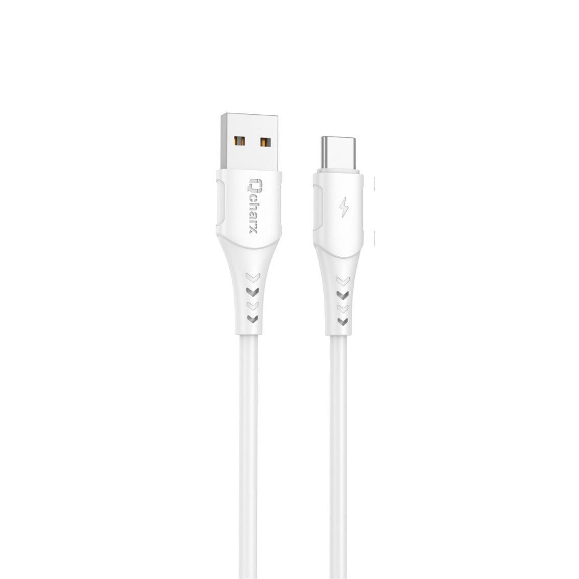 Cable Qcharx Lisbon USB a Micro 1m - Carga Rápida y Sincronización de Datos, PVC Blanco