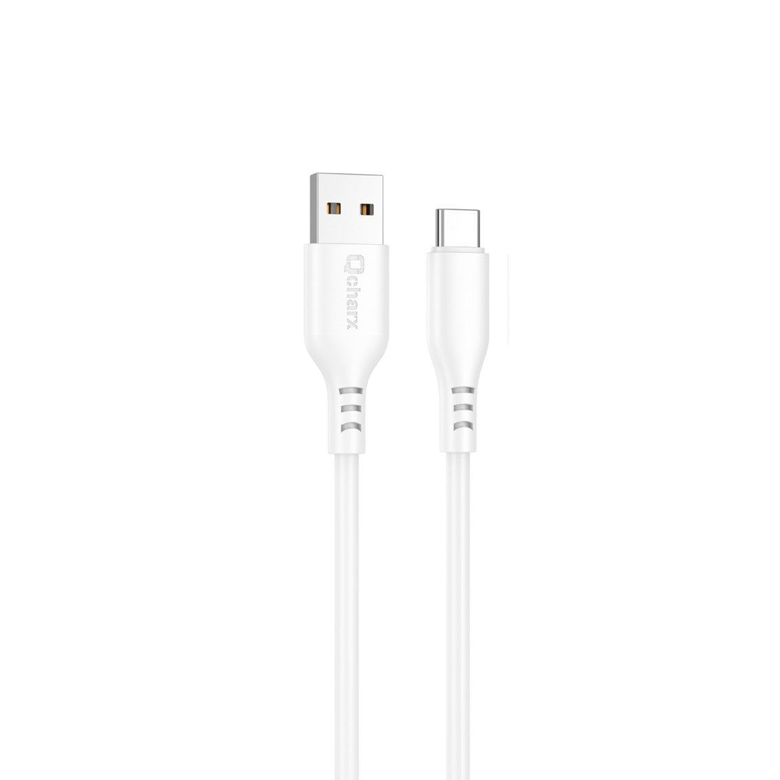 Cable Tokyo USB A a Tipo C 3A - 1m - Silicona Blanca Suave