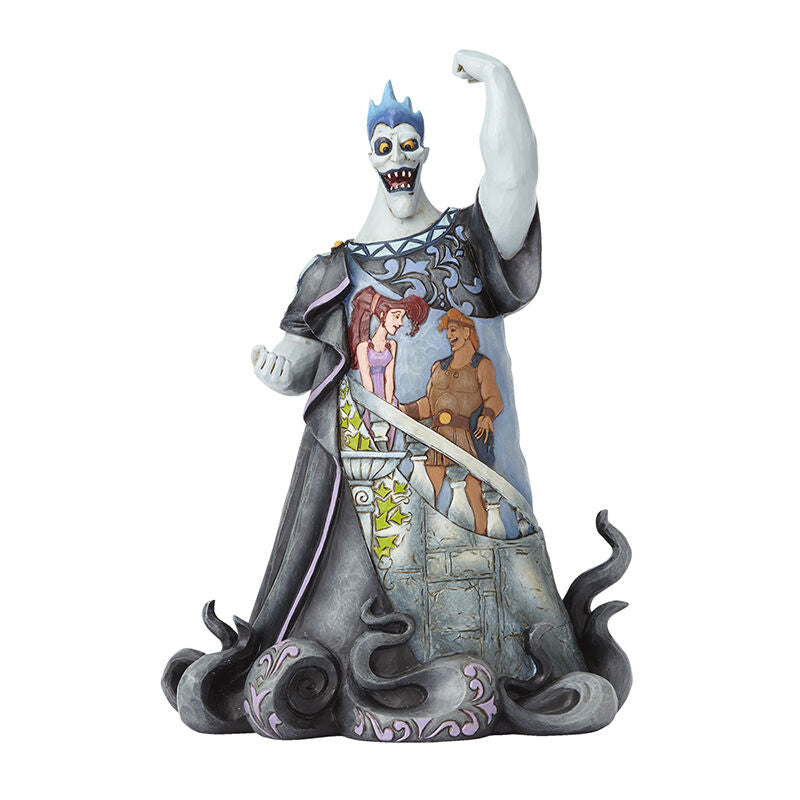Figura Decorativa Hades de Hércules - Coleccionable Enesco Pintado a Mano