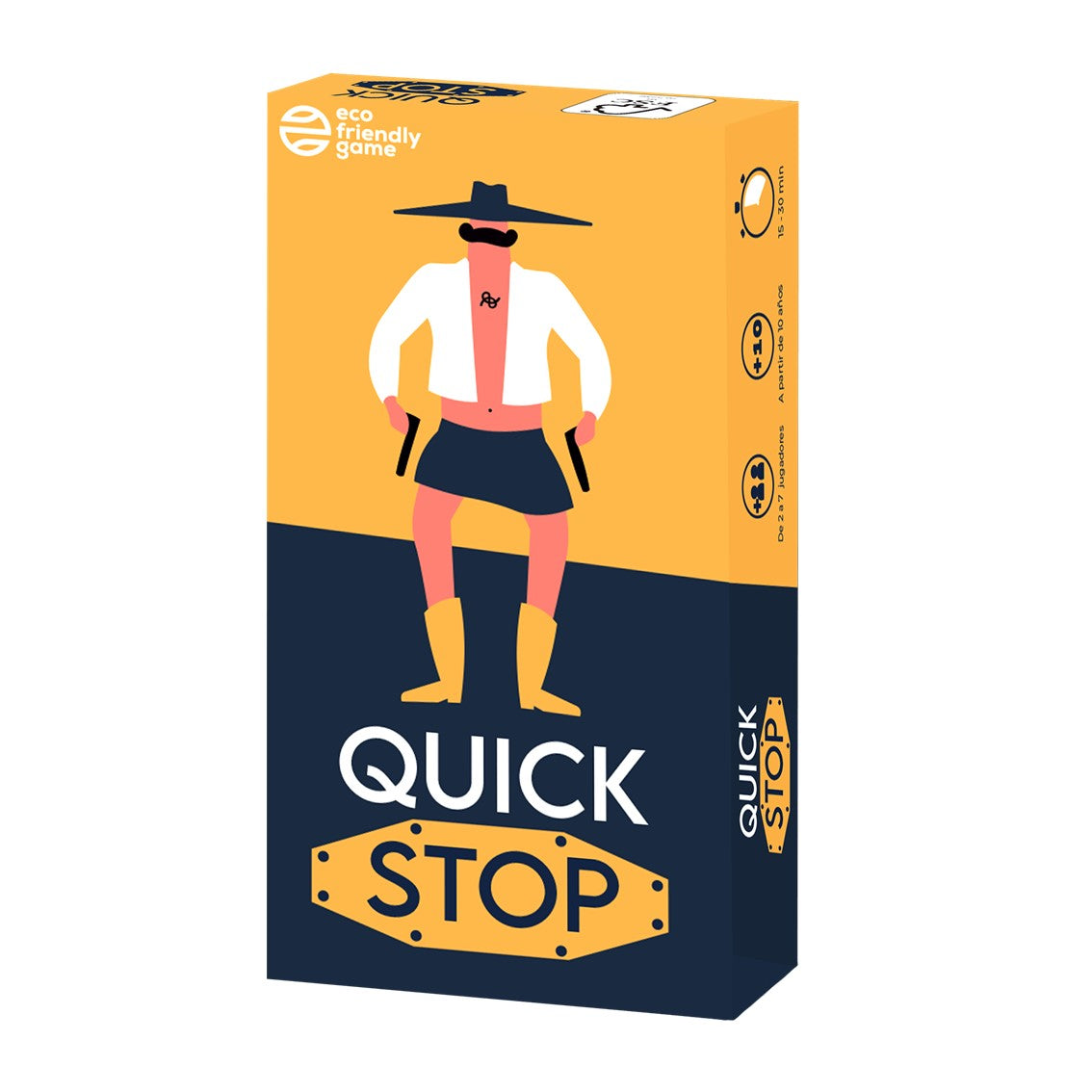 Quick Stop: Juego de Cartas para Palabras Rápidas - 2 a 7 Jugadores