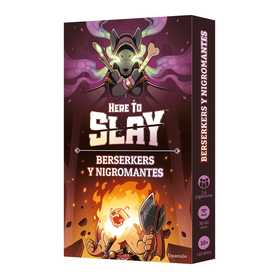 Here to Slay: Berserkers y Nigromantes - Juego de mesa (+10 años)