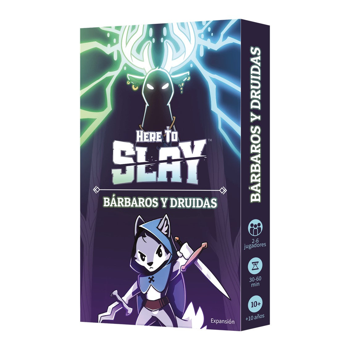 Here to Slay: Bárbaros y Druidas - Juego de mesa (+10 años) (Español)