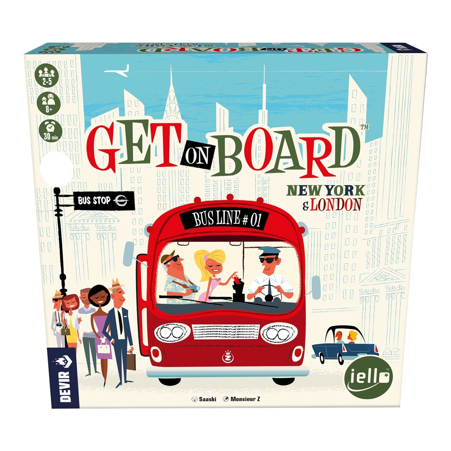 Get on Board - Juego de mesa (+8 años)