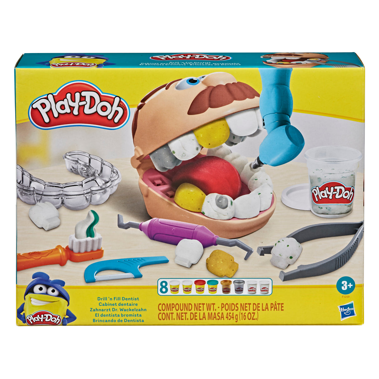 Play-Doh El Dentista Bromista: ¡Conviértete en el Mejor Dentista!