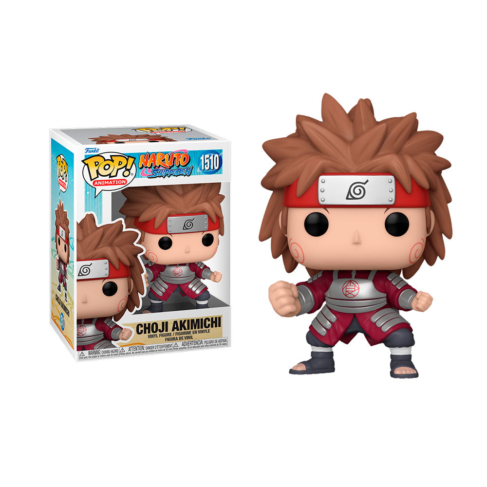 Figura Funko Pop Choji Akimichi de Naruto - 9 cm en Vinilo con Caja Original