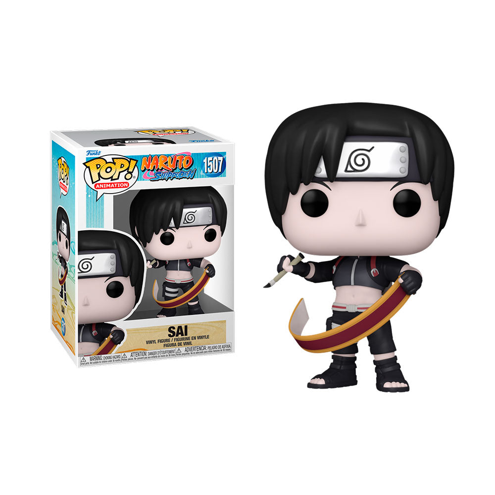 Funko Pop Naruto: Sai - Figura de Vinilo de 9 cm con Caja Original