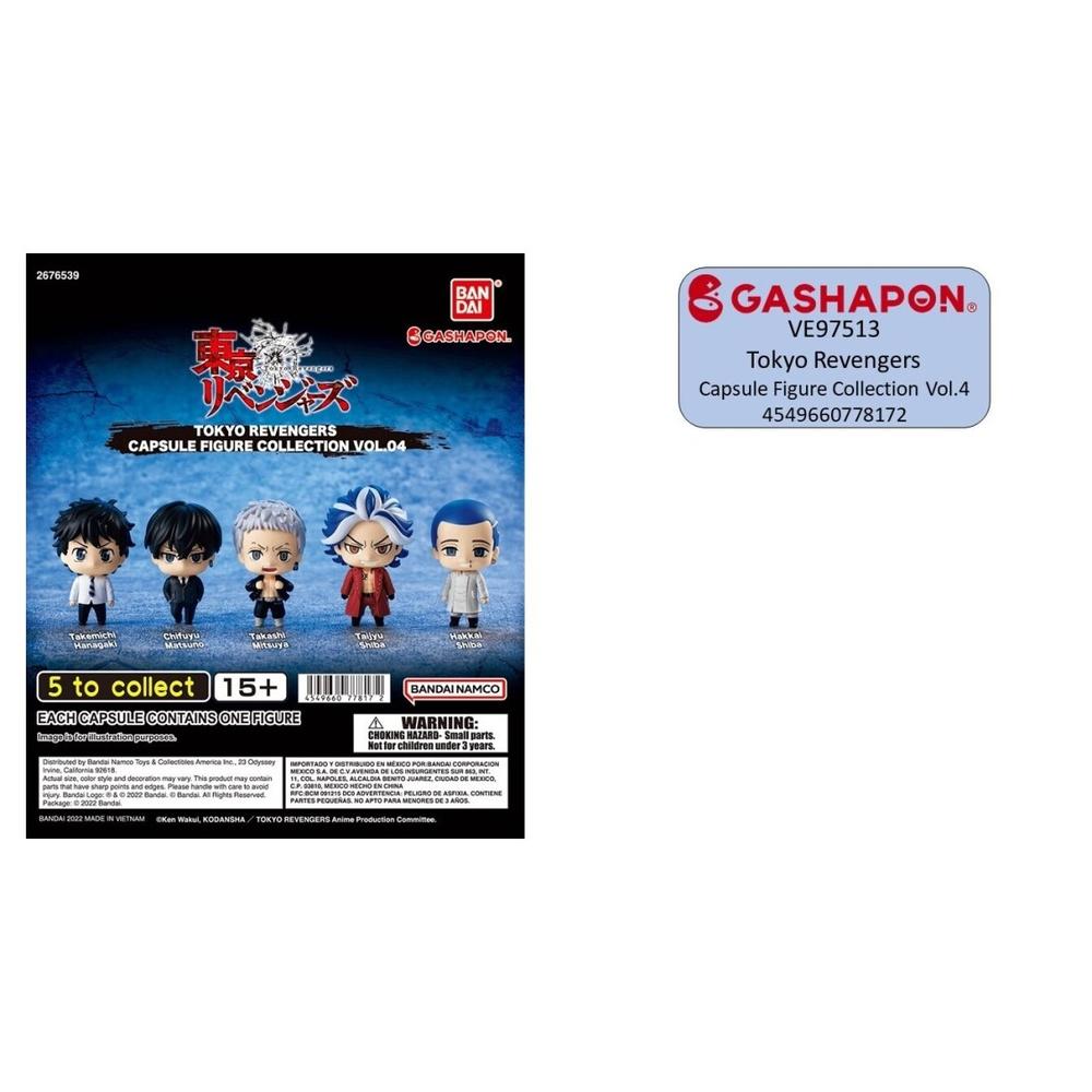 Set Gashapon Bandai Tokyo Revengers - Lote de 30 Figuras Vol. 4
