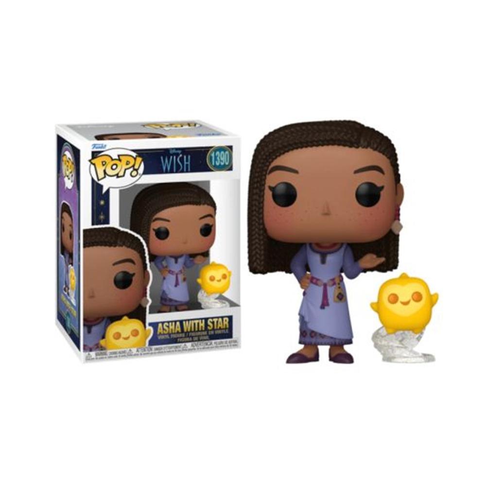Funko Pop Disney Wish: Asha con Estrella 9 cm