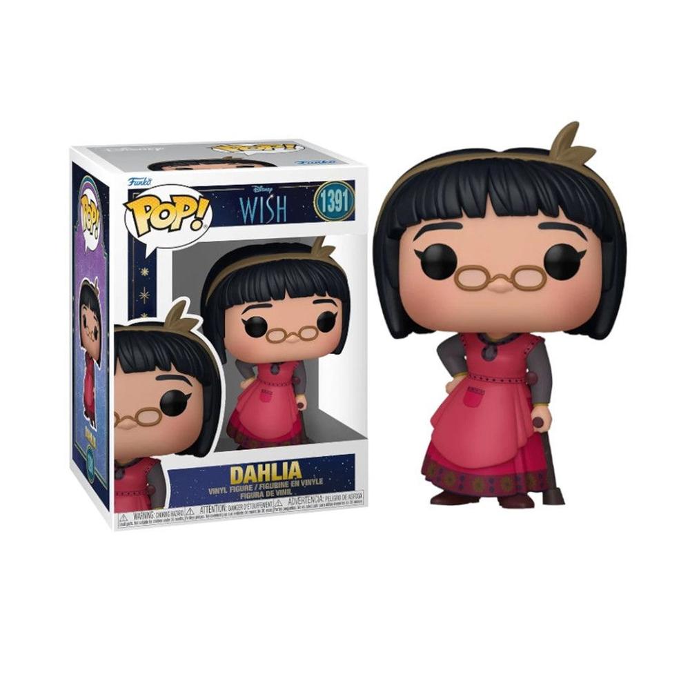 Funko Pop Disney Wish - Figura de Dahlia de Vinilo (9 cm)