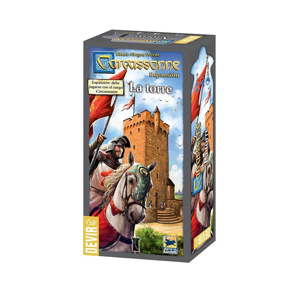Expansión Carcassonne: La Torre - Aventura Estratégica para 2 a 6 Jugadores