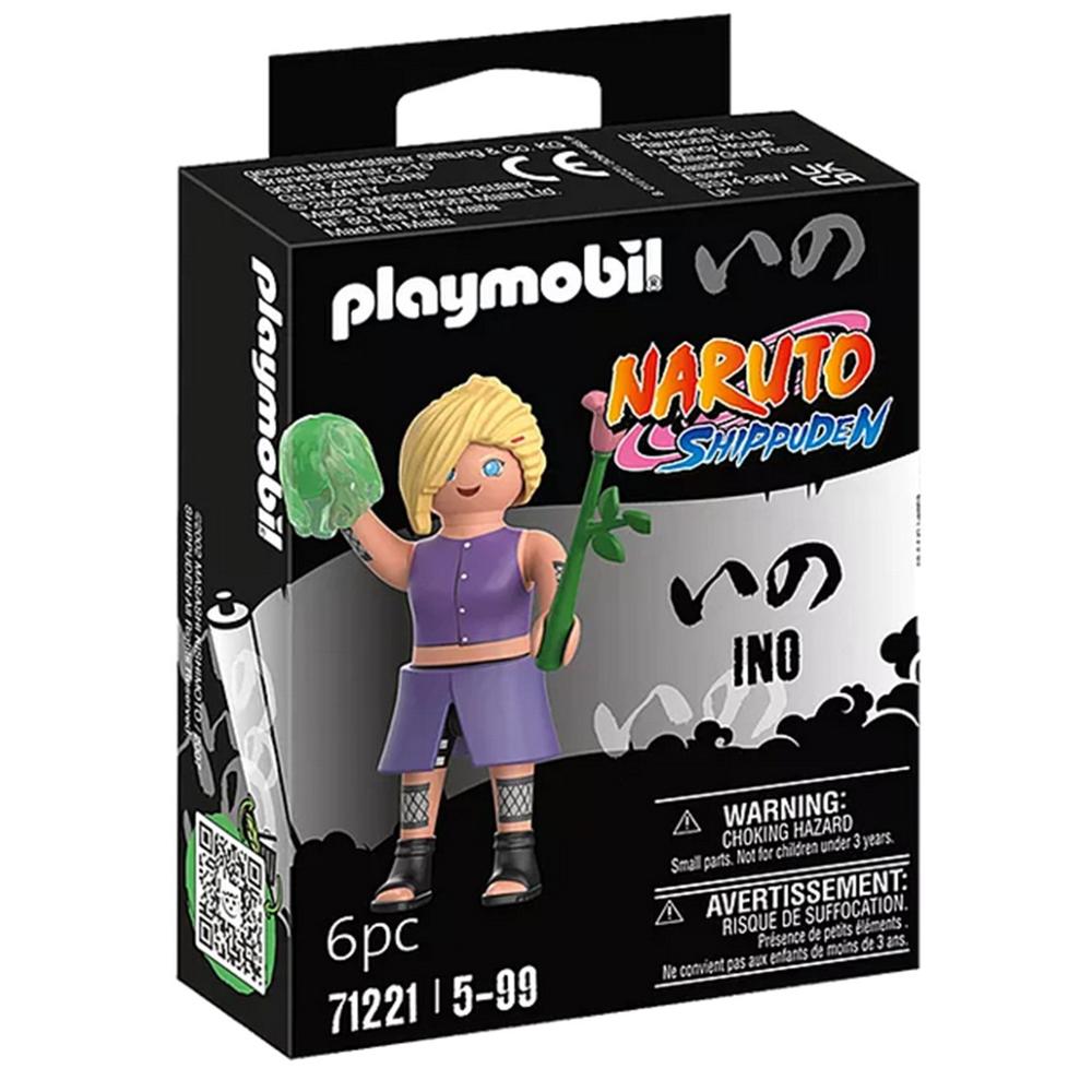 Playmobil Naruto Shippuden - Figura de Ino, la Ninja del Clan Yamanaka