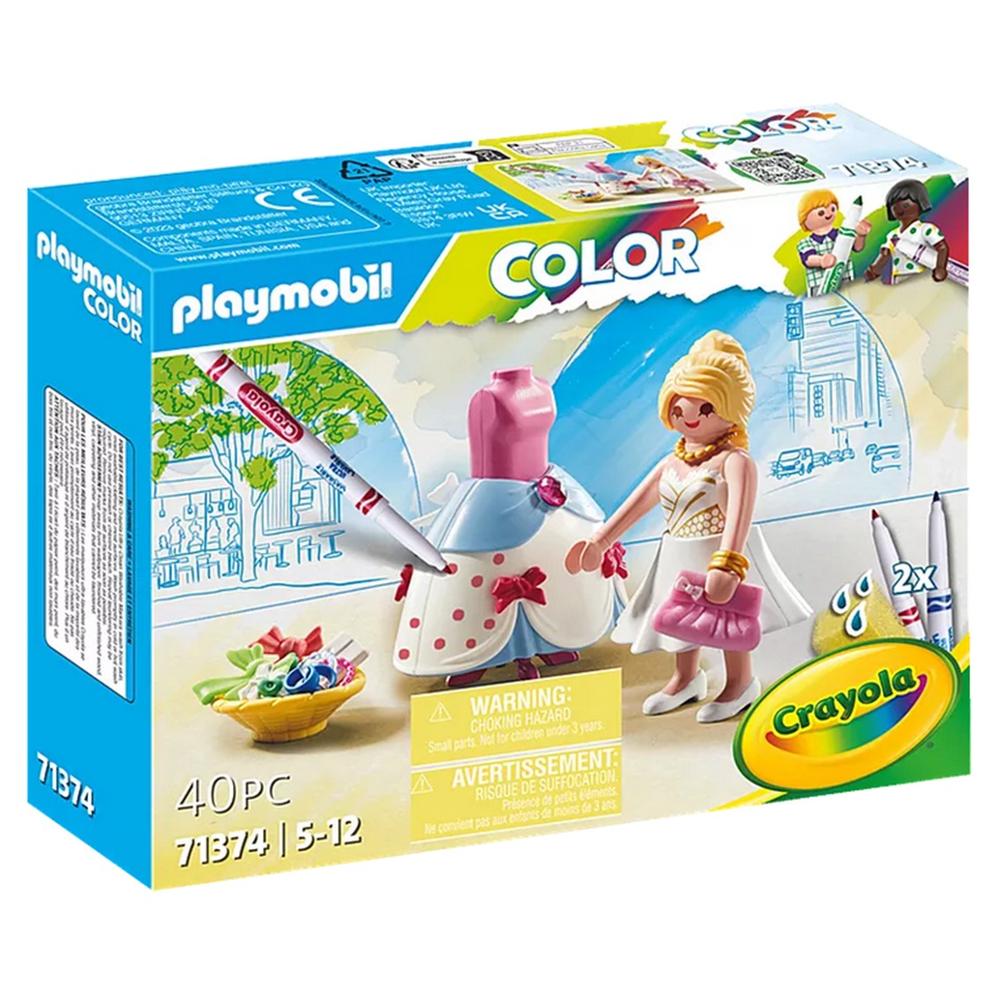 Playmobil Color Diseñadora de Moda - Crea y Personaliza Tu Colección