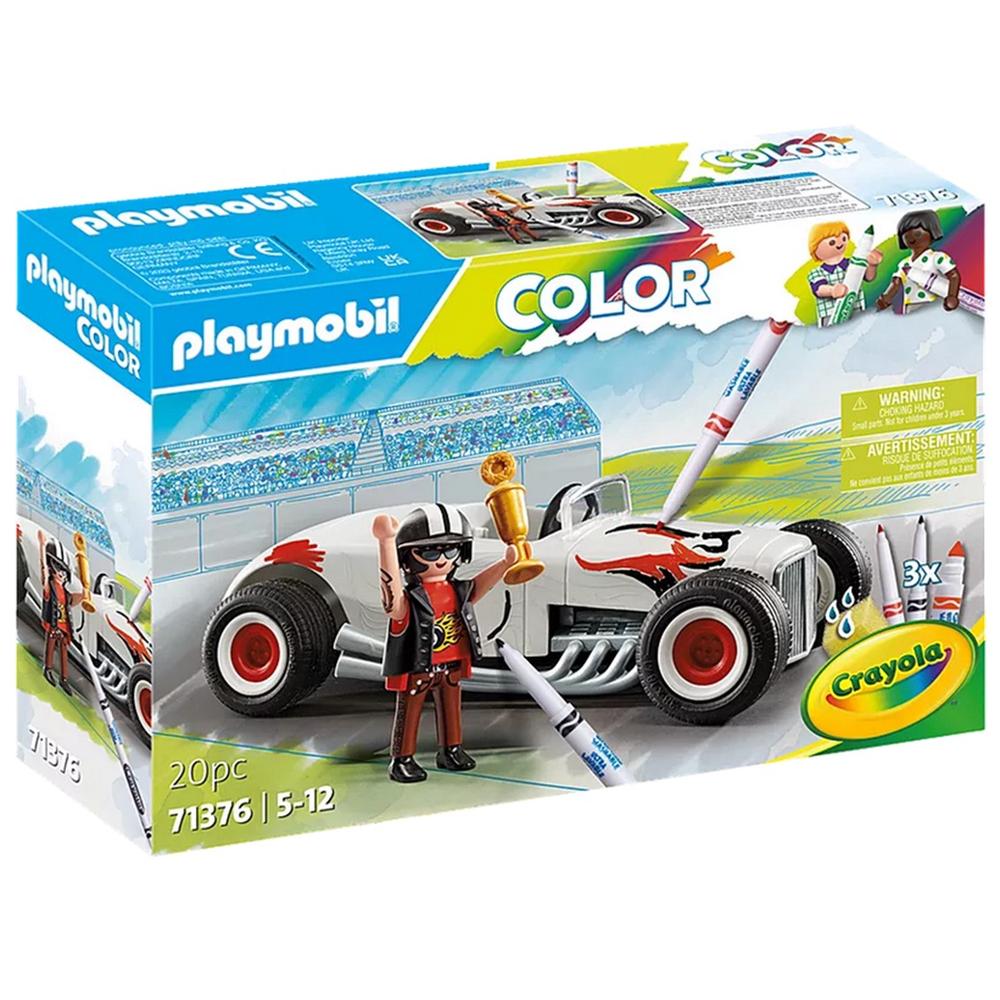 Playmobil Color Hot Rod: Personaliza tu Carrera Creativa
