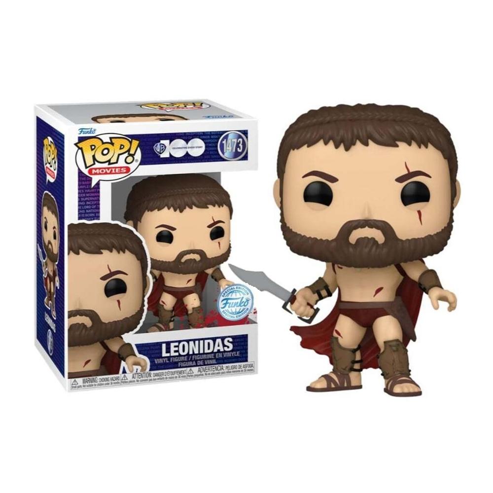 Funko Pop 300 - Leónidas Batalla 1473 Edición Exclusiva 100 Aniversario Warner Bros