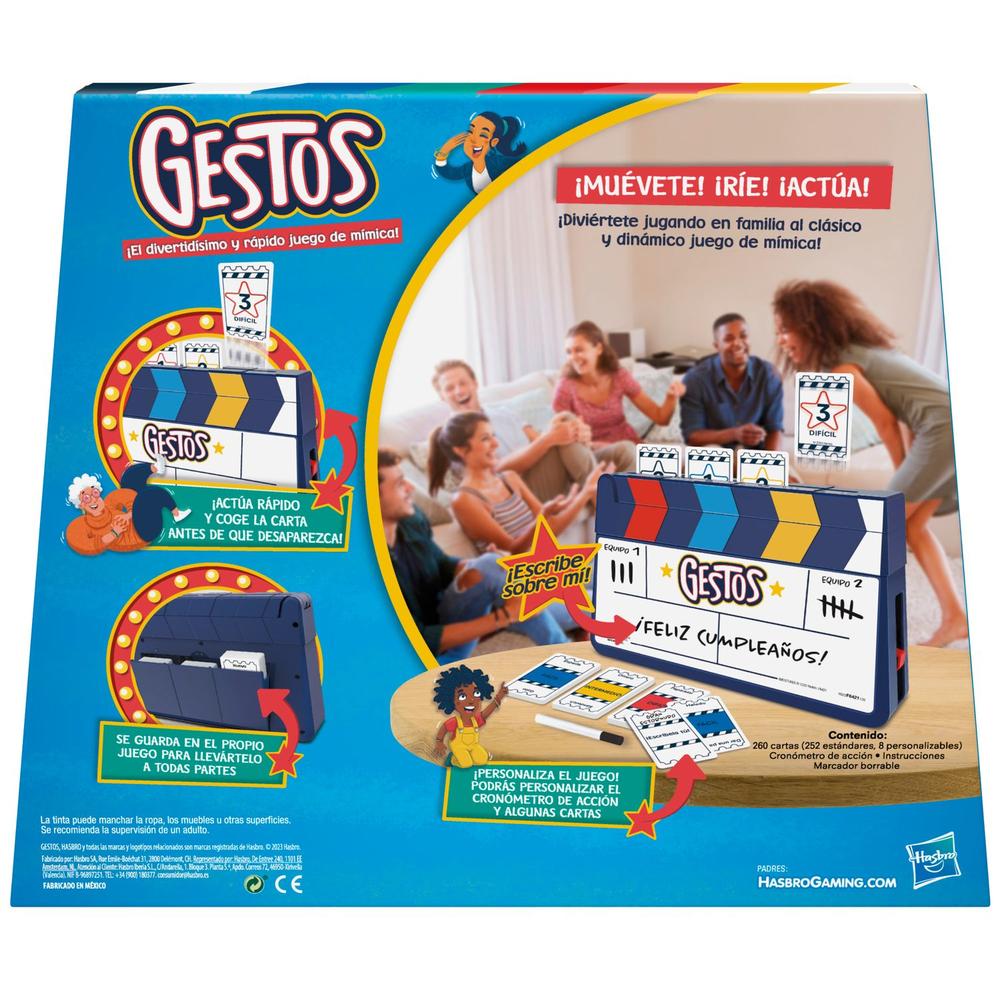 Gestos - Juego de Mímica Divertido para Todos