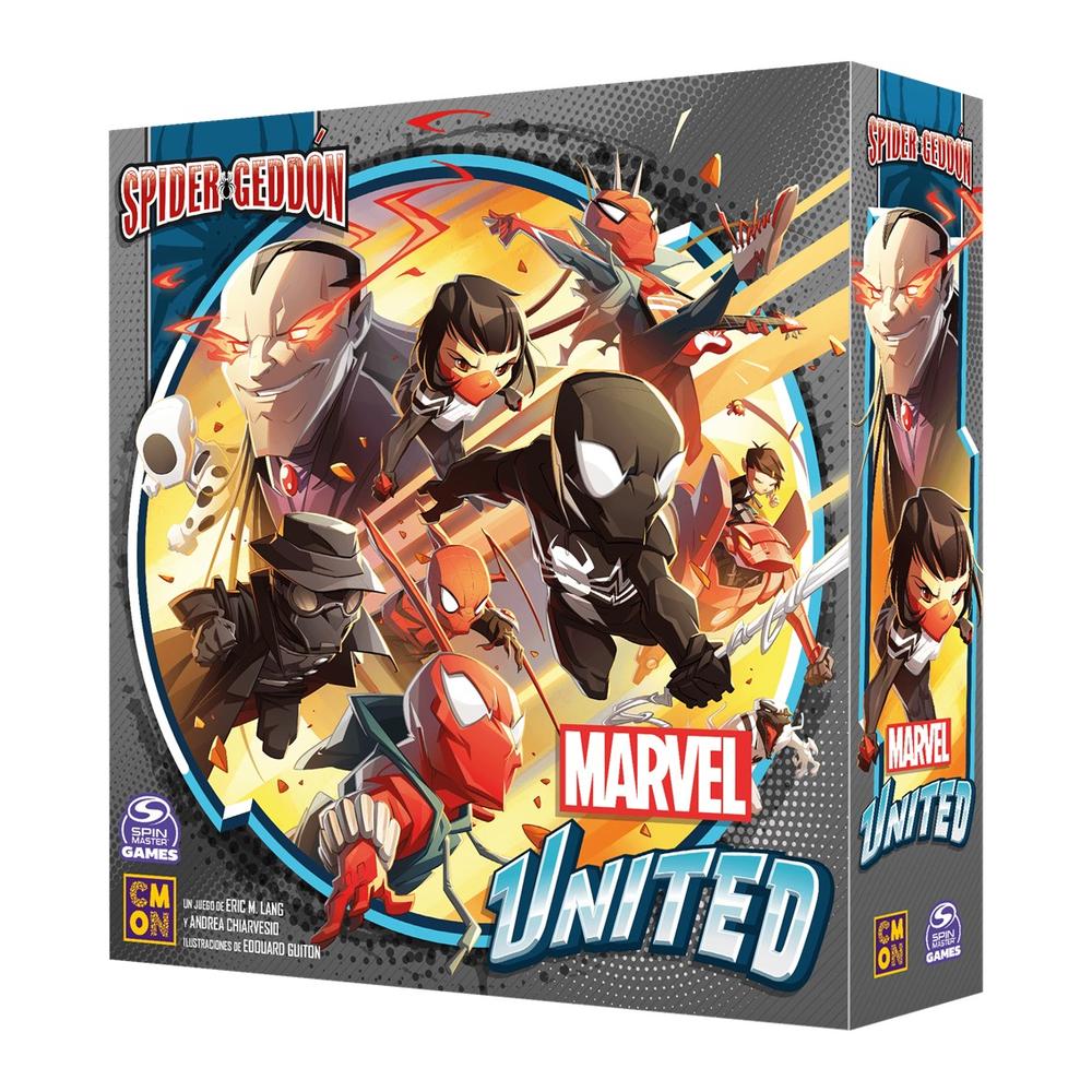 Marvel United: Spider-Geddon - Juego de mesa de acción y estrategia