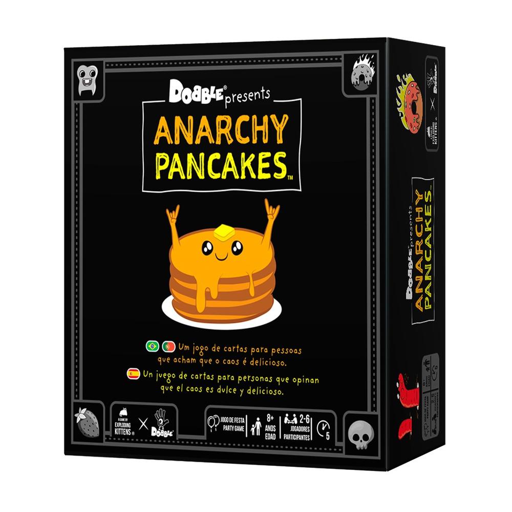 Dobble Anarchy Pancakes - Juego de mesa (+7 años) (Español - Portugués)