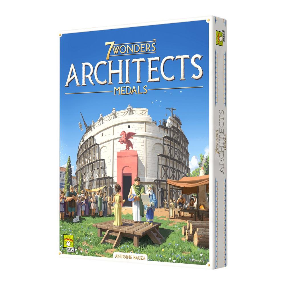 Expansión 7 Wonders Architects: Medallas y Nuevas Maravillas
