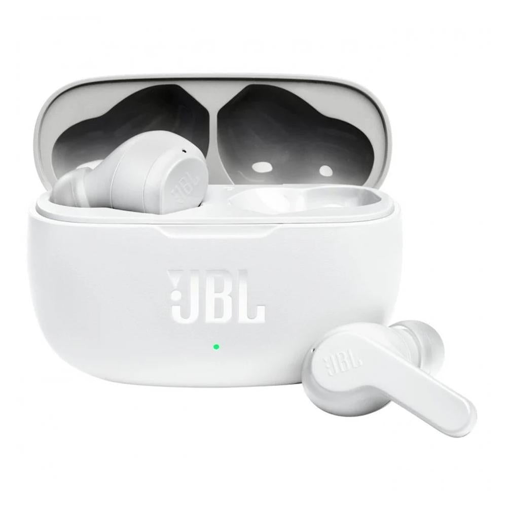 Auriculares Inalámbricos JBL Wave 200 TWS Blanco - Sonido Deep Bass