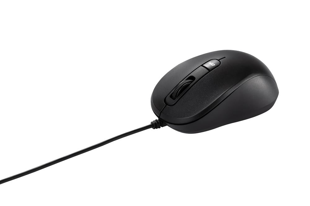 Ratón Asus MU101C Silencioso con Cable y Sensor Azul Ambidextro